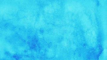 boucle de fond de papier aquarelle texture bleue abstraite video