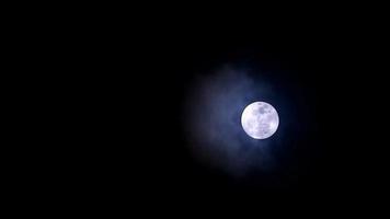 lune pleine de longues nuits video