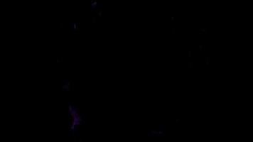Colorful Energy Shockwave on Black Background video