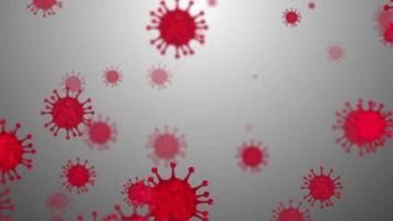 Novel coronavirus background video