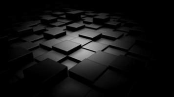 fondo abstracto de cuadrados negros video