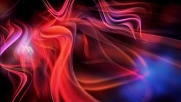 coloridos rayos de plasma bailando en la oscuridad