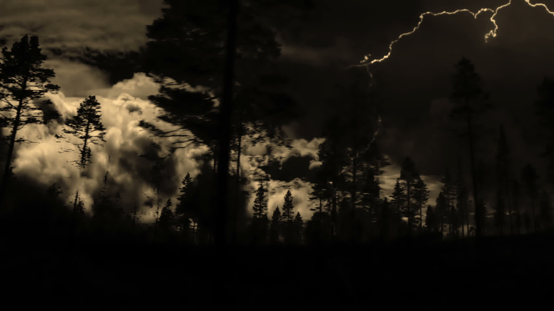 Lightning Storm And Driving 1625828 Stock Video at Vecteezy