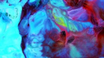 pintura colorida abstrata video