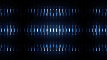 Digital Flickering And Futuristic Background video