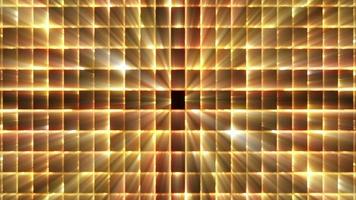 Golden Grid Background Loop video