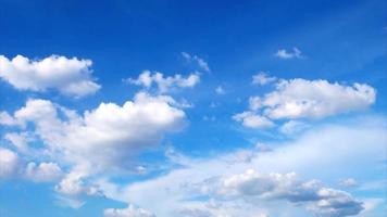 Timelapse of fast moving clouds video