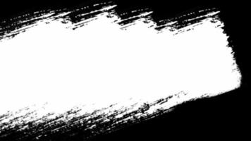 vita streck på svart bakgrund för övergång video