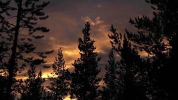 Evening Clouds Time Lapse video