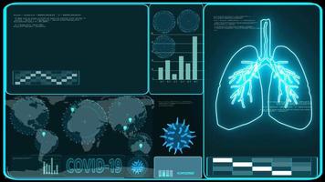 digitale Analyse der Ausbreitung des Coronavirus video