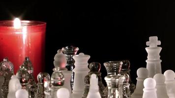 Chess Game and the Candles video