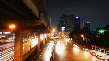 trafikljus på natten video