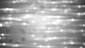 Silver Lights Glowing Bokeh Background Video 4K