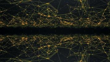 digital plexus nätverksbakgrund video