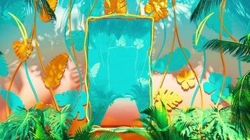 Jungle For Summer Hawaii Animation video