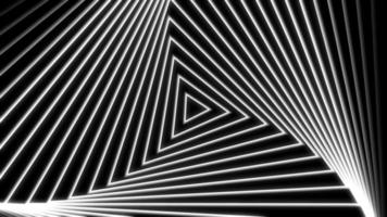 loop de fundo de desenho triangular video