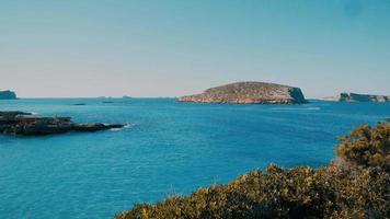 prachtige scène van het eiland Ibiza