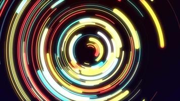 neonljus abstrakt video