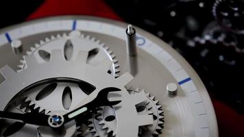 Abstract Retro Industrial Clock Gears video