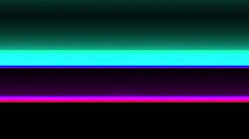 barras de luz retro de colores video