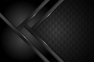 Modern black metallic background vector