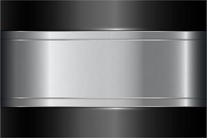 moderno fondo metálico plateado y gris