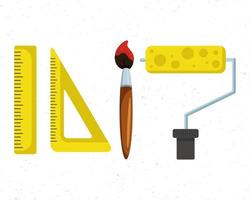 Worker tools icon set vector