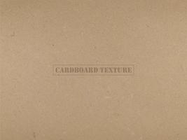 Brown cardboard texture
