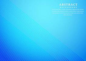 Abstract blue striped diagonal lines background vector