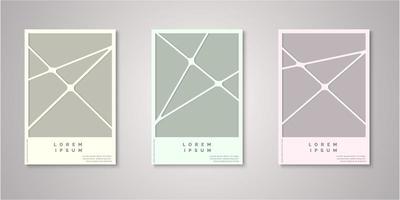Set of geometric stripe covers
