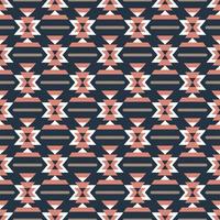 Aztec colorful seamless pattern vector