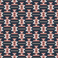 Aztec colorful seamless pattern vector