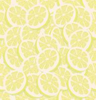 fresh slice of a lemon seamless vector