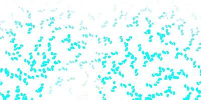 Light blue, green template with abstract forms. vector