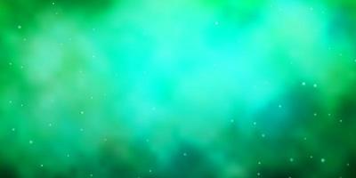 Light Green texture with beautiful stars. vector