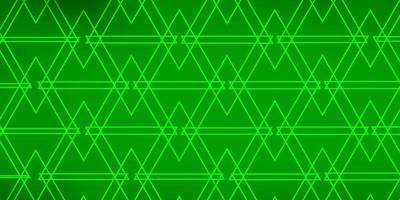 Light Green layout with lines, triangles.