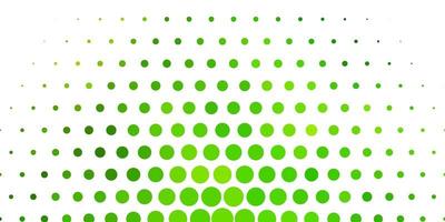 Light Green background with spots. vector