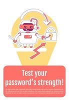 Bad bot Test you Password vector