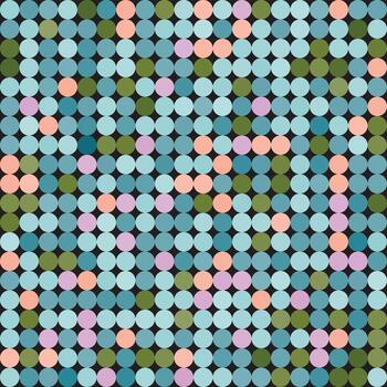 Abstract pattern with dots vector