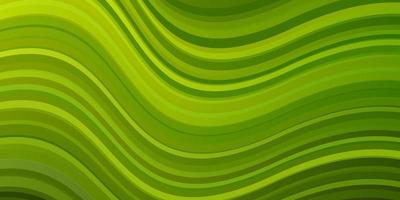 Green background with bent lines. vector