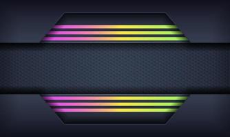 Abstract Background with Colorful Gradient Lines vector
