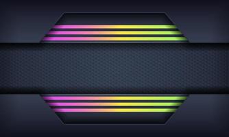 Abstract Background with Colorful Gradient Lines vector