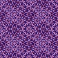 Pink and blue circles seamless pattern background vector