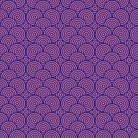 Pink and blue circles seamless pattern background vector