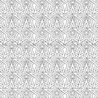 Seamless geometric pattern, editable geometric pattern for backgrounds vector