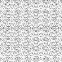 Seamless geometric pattern, editable geometric pattern for backgrounds vector