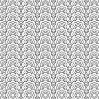 Seamless geometric pattern, editable geometric pattern for backgrounds vector