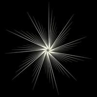 Circular starburst explosion texture vector