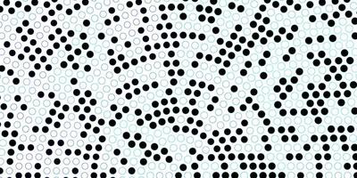 Dark blue pattern with spheres. vector
