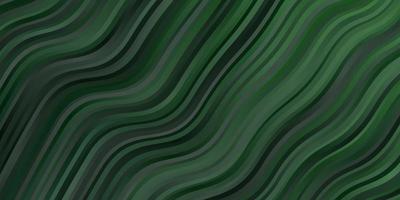textura verde claro con curvas. vector